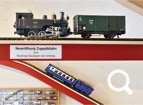 Zahnradbahn im Hobbyhaus